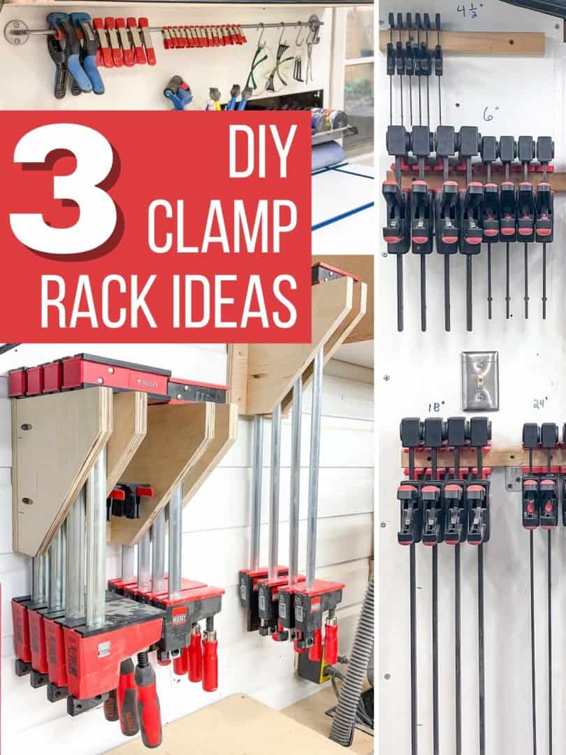 Diy Clamp Rack Ideas For Your Workshop The Handyman S Daughter