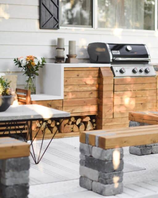 Creative Diy Outdoor Kitchen Ideas The Handyman S Daughter