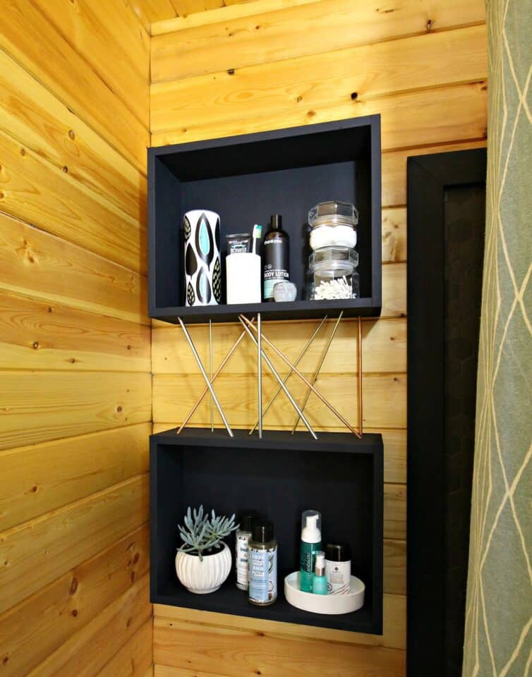 25 Creative DIY Bathroom Shelf Ideas The Handyman S Daughter