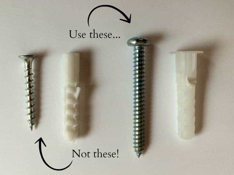 screws for bathroom sink cabinet