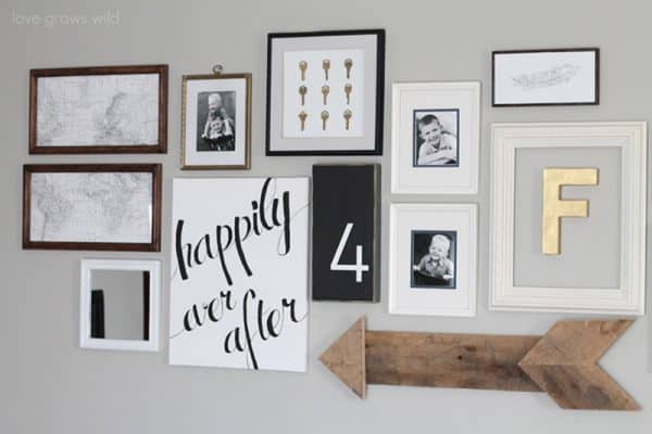 DIY Arrow Decor Made with Leather - The Handyman's Daughter