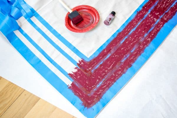 Diy Area Rug From A Canvas Drop Cloth - The Handyman's Daughter