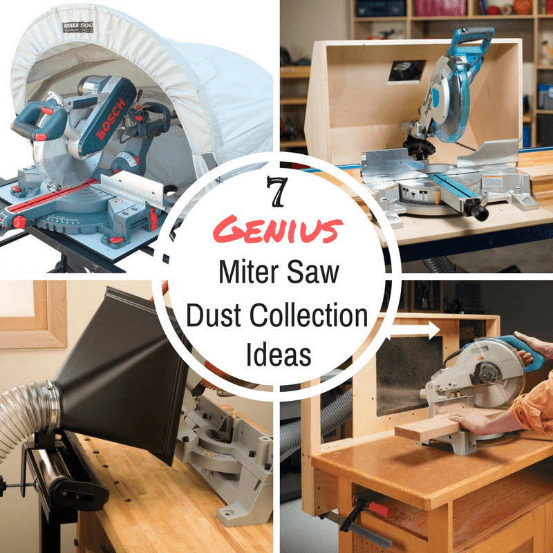 7 Genius Ways to Improve Miter Saw Dust Collection - The 