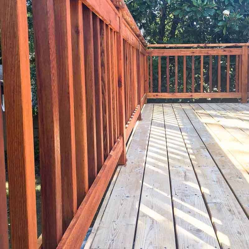 How Much Does It Cost To Stain A Deck And Railing