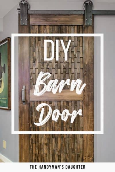 How To Build A Barn Door With Plywood And 1x6 Boards The Handymans Daughter 