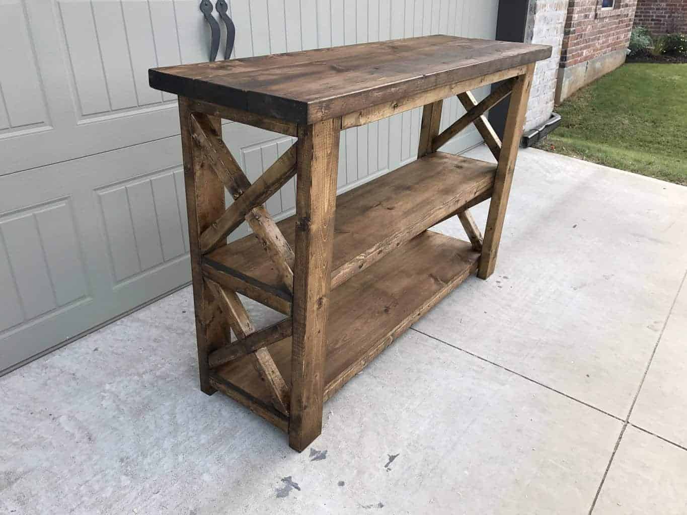 20 Amazing DIY Console Tables - The Handyman's Daughter