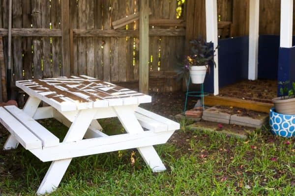 20 DIY Picnic Table Ideas to Build this Summer - The 