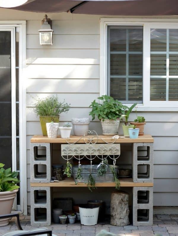 20 DIY Potting Bench Ideas for Your Garden - The Handyman ...