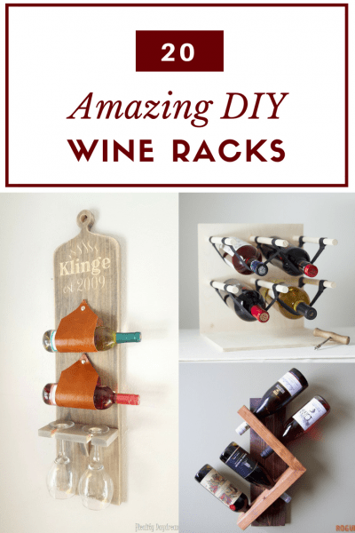 20 Clever DIY Wine Rack Ideas - The Handyman's Daughter