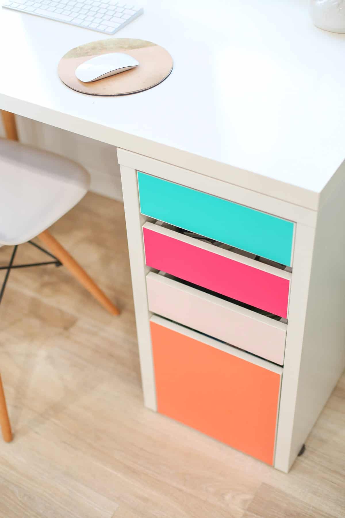 20 Colorful DIY Desk Decor Ideas to Keep You Organized - The Handyman's