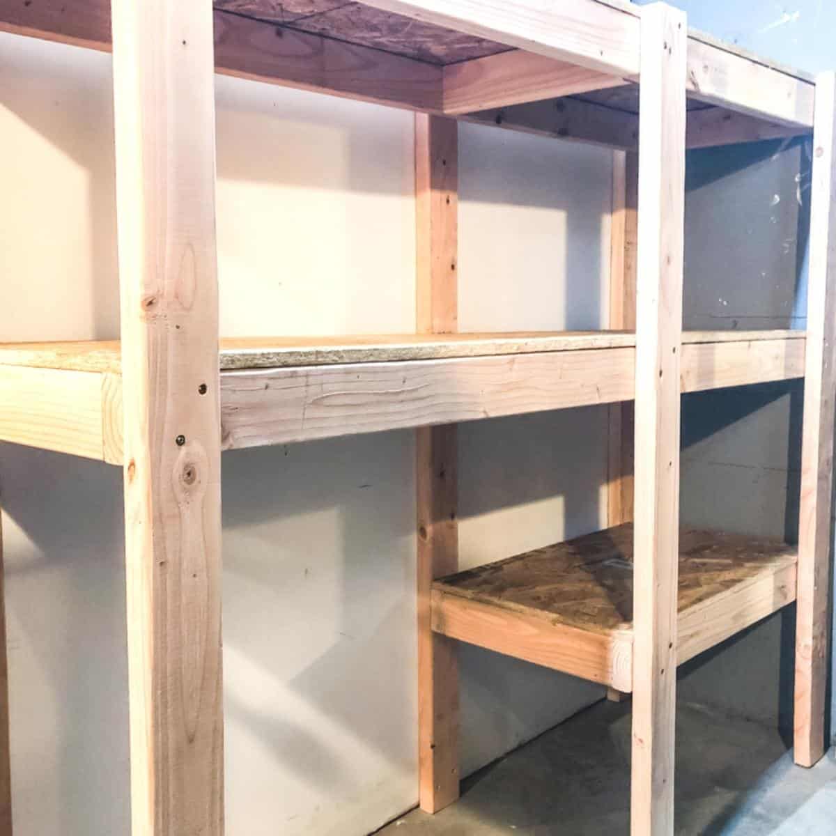How I Built A Rising Shelf Storage For My Shop