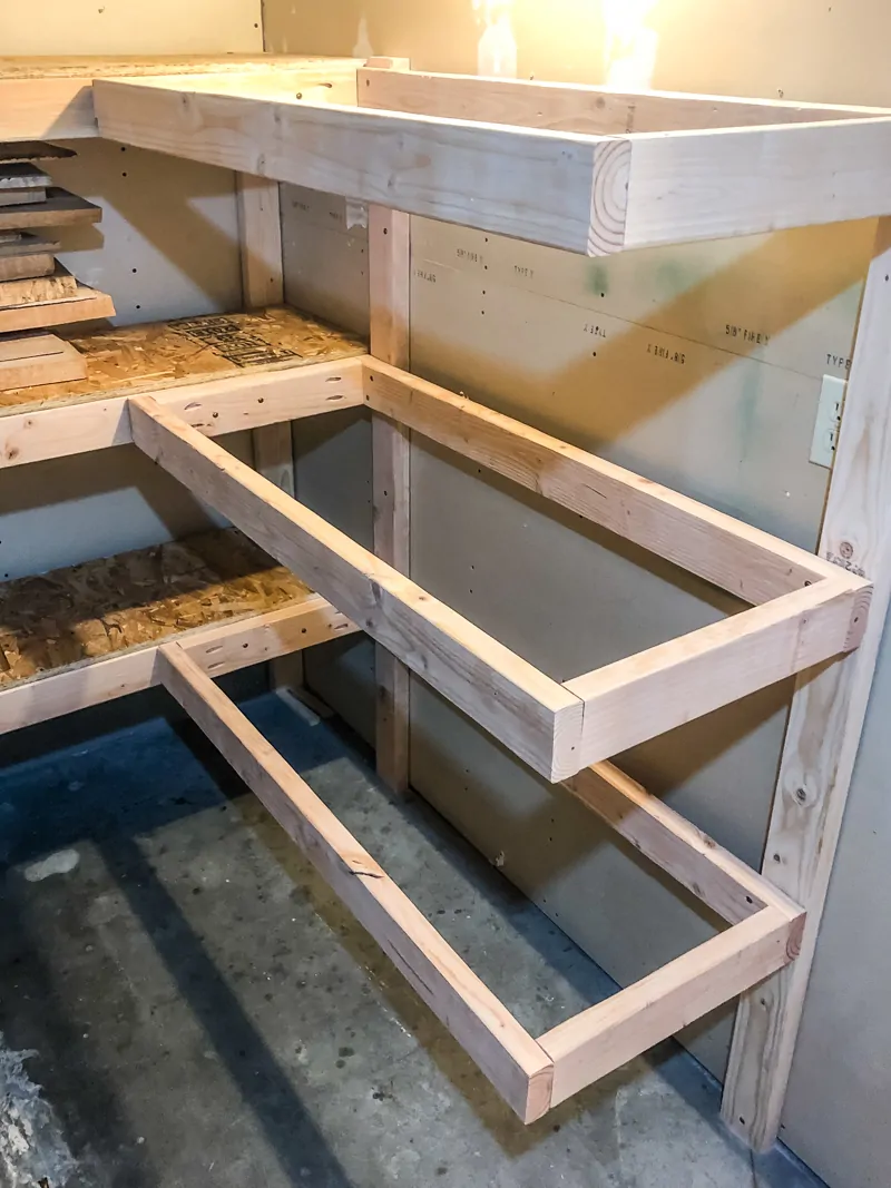 DIY Storage Shelves Plans Garage Storage Plans DIY Woodworking