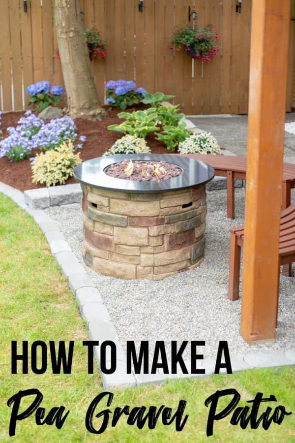 How To Make A Pea Gravel Patio In A Weekend - The Handyman's Daughter