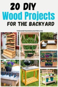 20 DIY Outdoor Wood Projects for the Backyard - The Handyman's Daughter