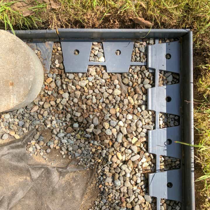 How to Make a Pea Gravel Patio in a Weekend - The Handyman's Daughter