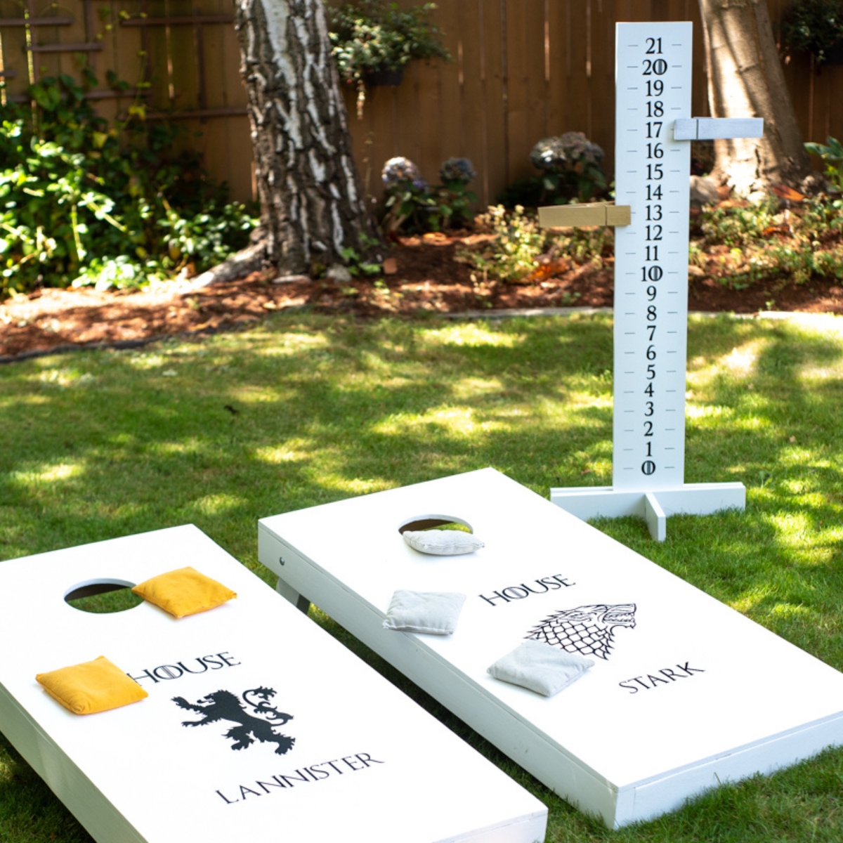 Security Check Required  Cornhole designs, Painted corn hole boards, Corn  hole diy