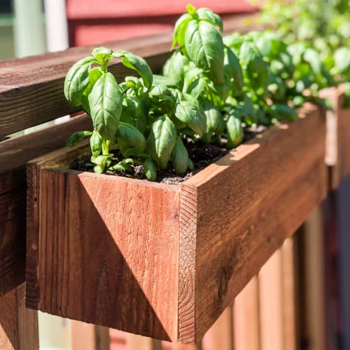 DIY Railing Planters for your Deck or Balcony The Handyman's Daughter