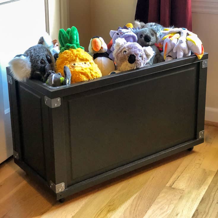 ikea rolling toy box