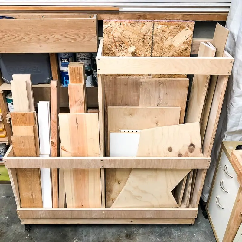Sandpaper Storage Box  Workshop storage, Woodworking storage, Shop storage
