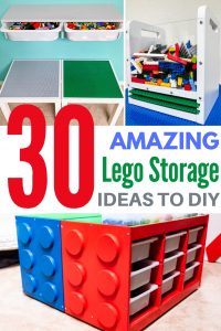 33 Lego Storage Ideas To Save Your Sanity - The Handyman's Daughter