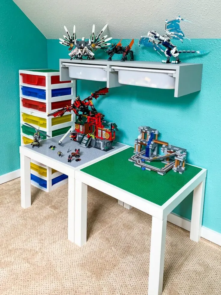 How To Store Built Legos