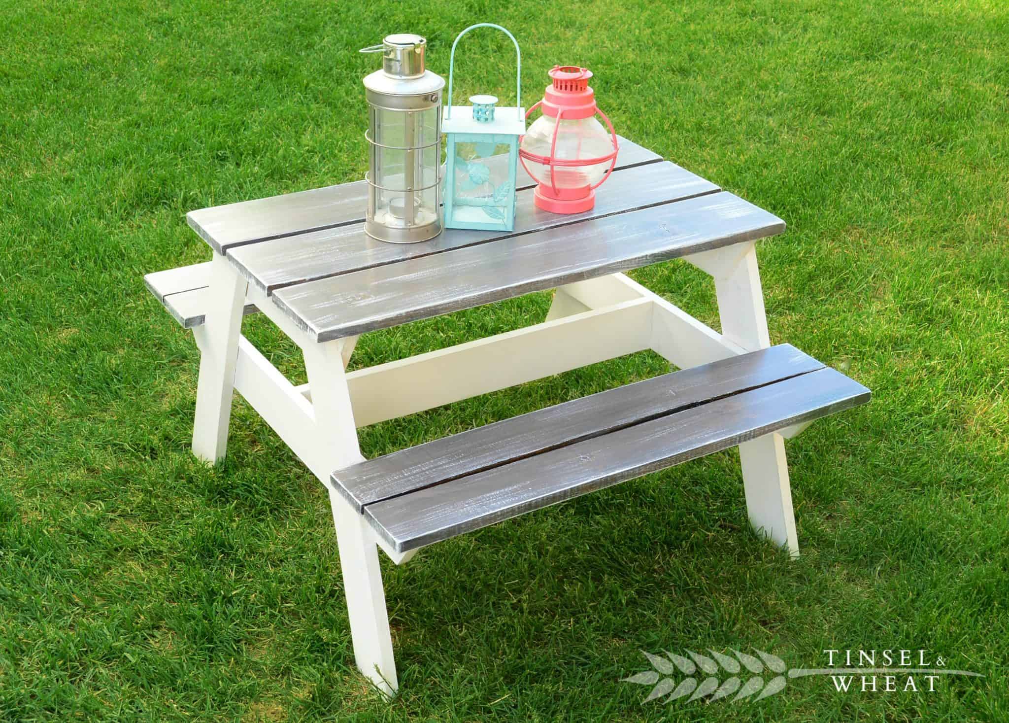 20 DIY Picnic Table Ideas to Build this Summer - The Handyman's Daughter