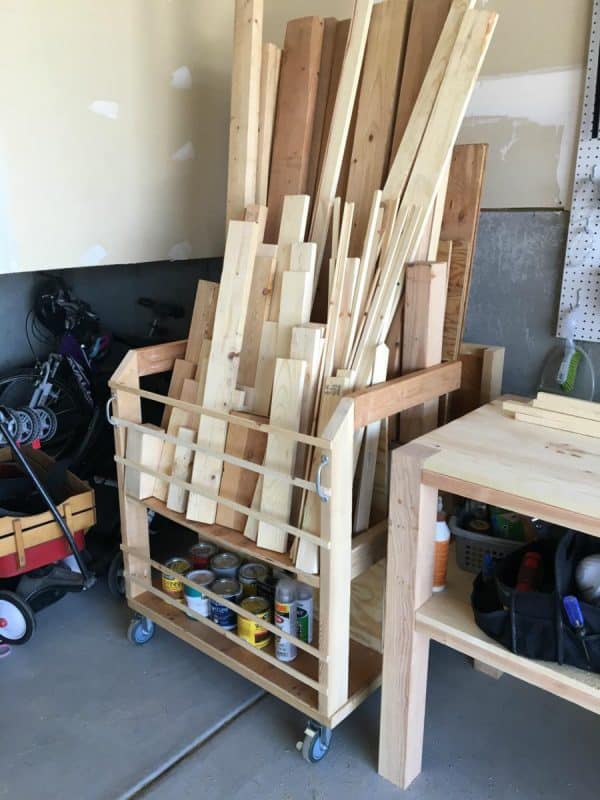 15 Smart Lumber and Scrap Wood Storage Ideas - The Handyman's Daughter