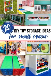 20 Diy Toy Storage Ideas For Small Spaces - The Handyman's Daughter