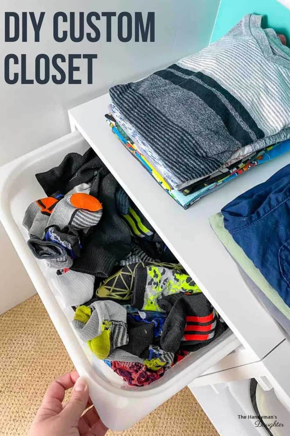 How to make simple and easy French Cleat Storage Bins // Screw