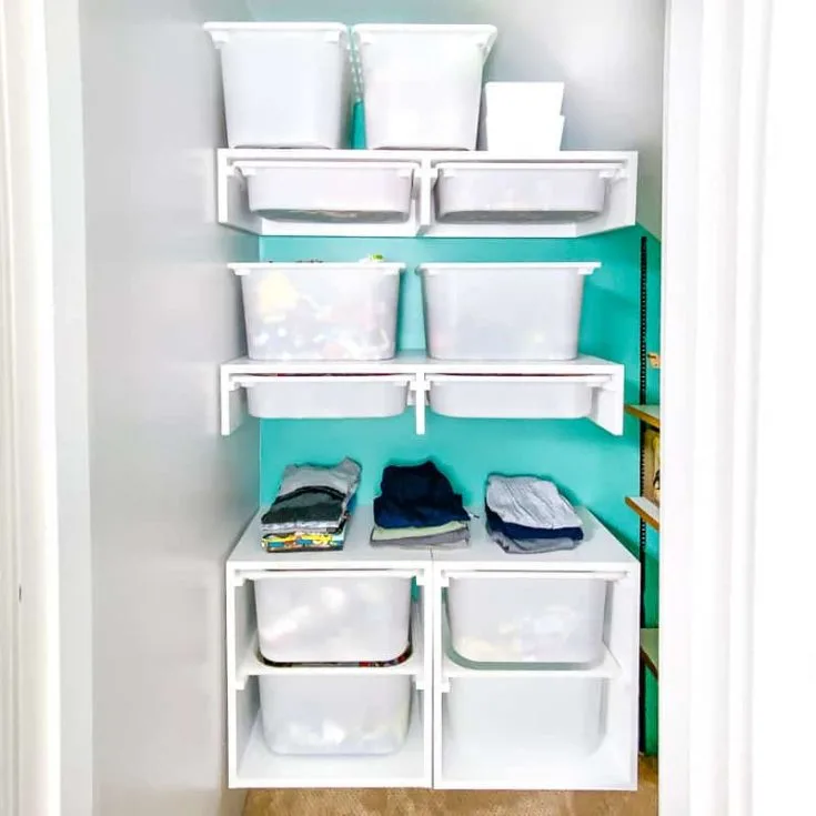 26 Unique Small Closet Shelving Ideas Anyone Can DIY - The DIY Nuts