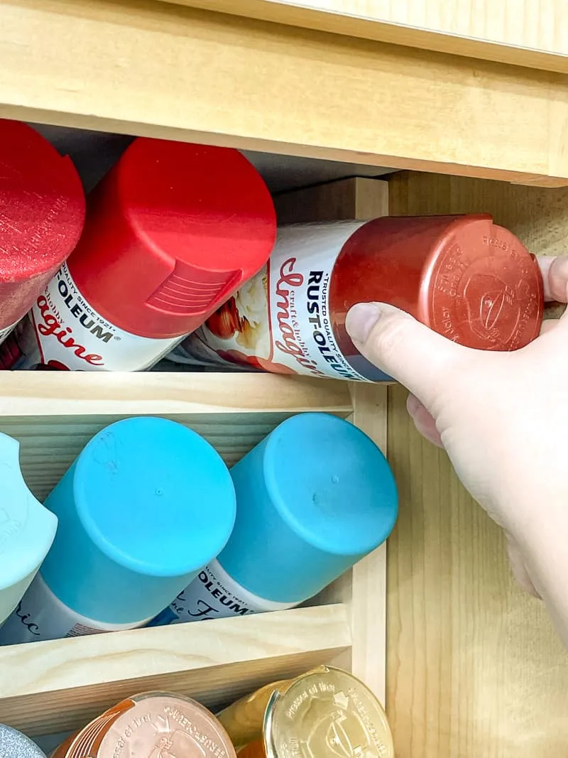 Paint Can Storage Rack v2 - HobbyTrap