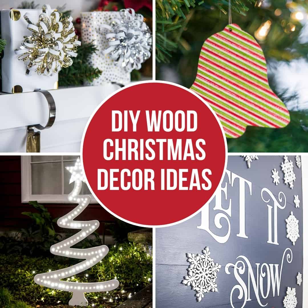 30 Creative DIY Wood Christmas Decorations - The Handyman\'s Daughter