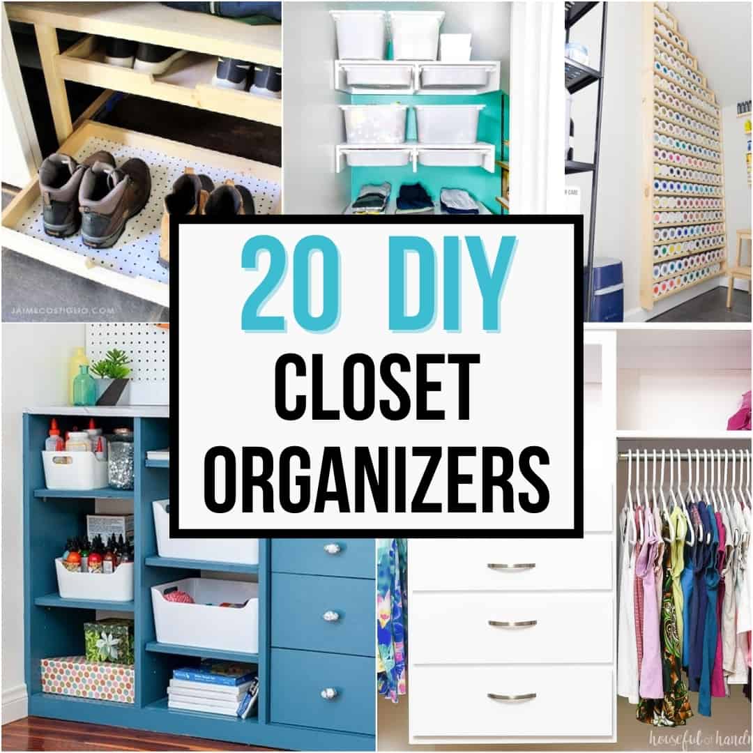 20 Small Closet Organization Ideas - Small Closet Organizing Hacks