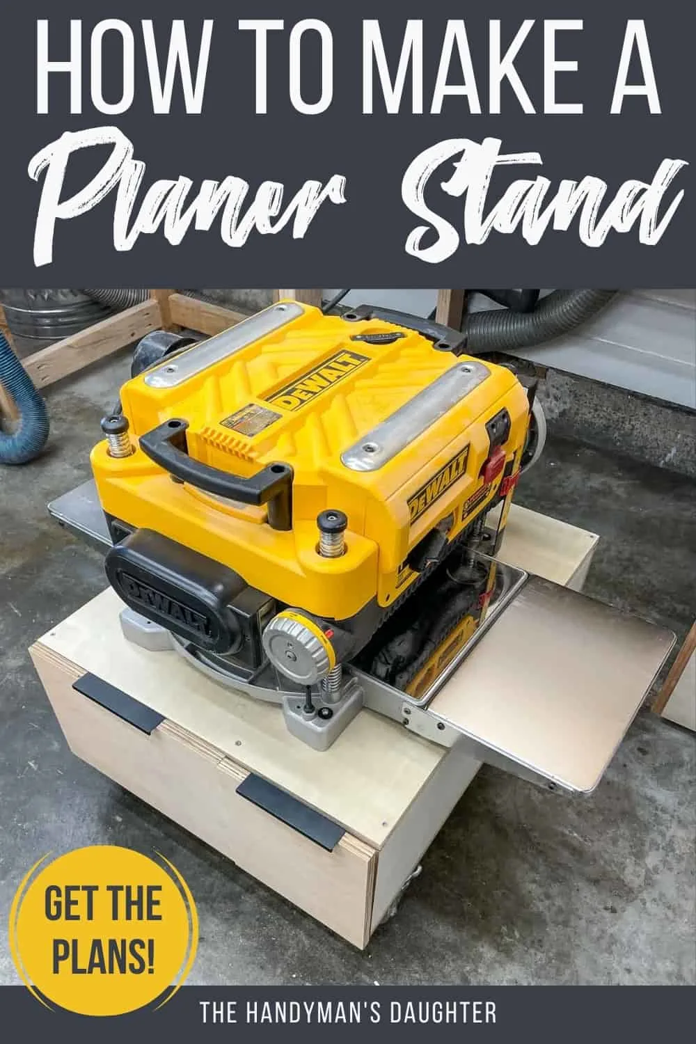 How to build a mobile planer stand!!!