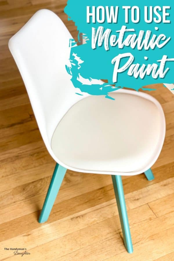 5 Tips for Using Metallic Furniture Paint Like a Pro - The Handyman's