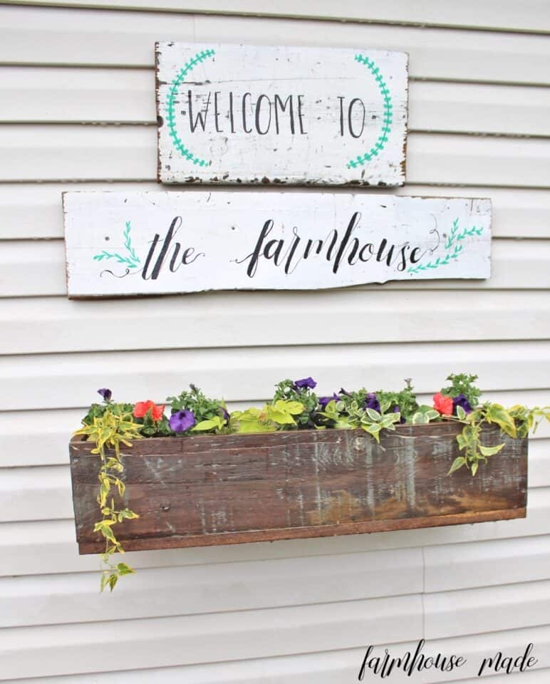 20 Gorgeous DIY Window Box Planter Ideas - The Handyman's Daughter