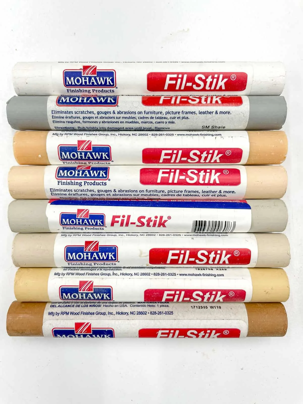 Mohawk Epoxy Putty Sticks Standard Colors