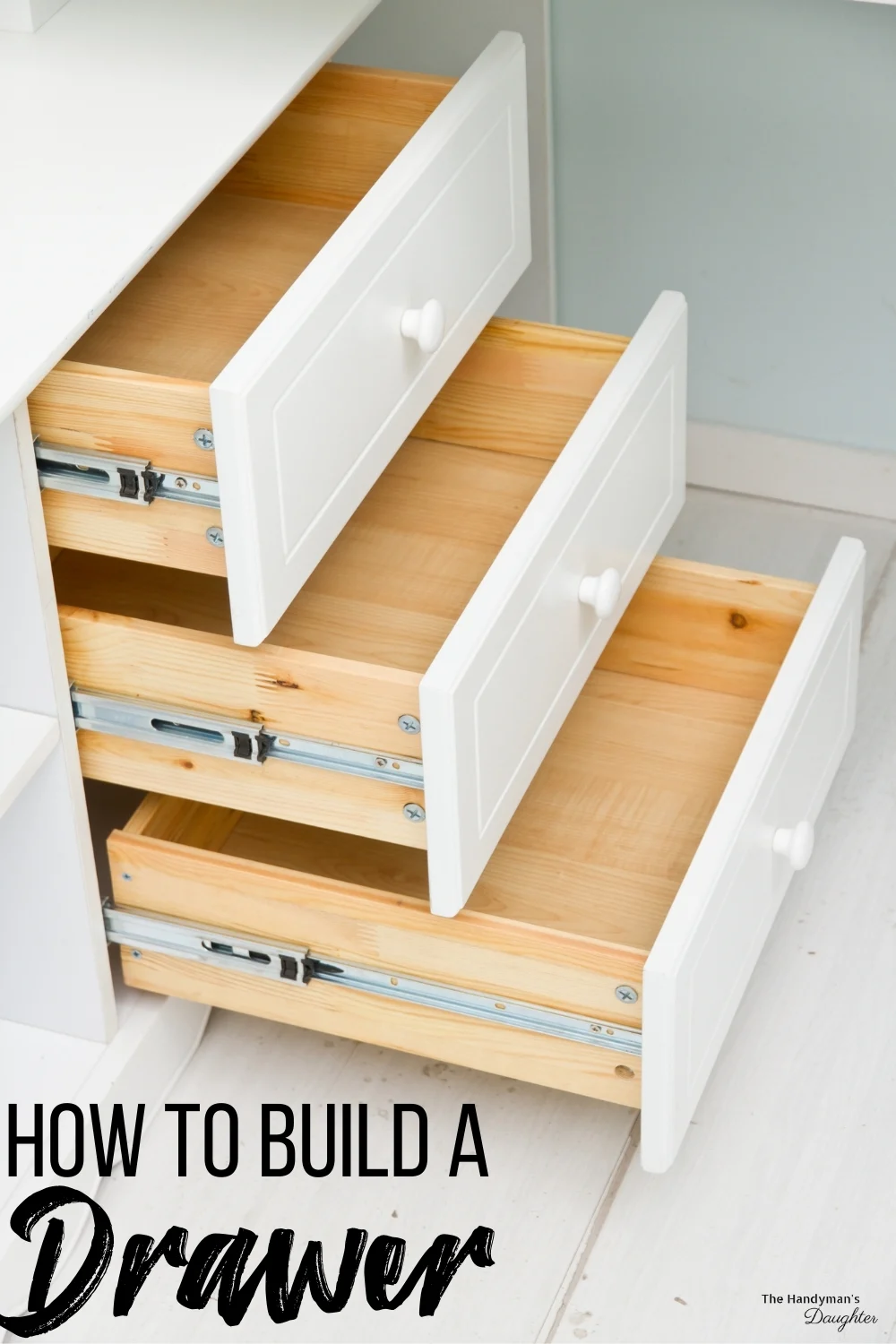 How to Build Under-Cabinet Drawers & Increase Kitchen Storage (DIY)
