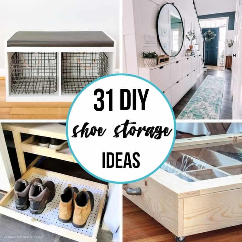 Ideas How To Create DIY Shoe Closet Shelves - Cozy DIY
