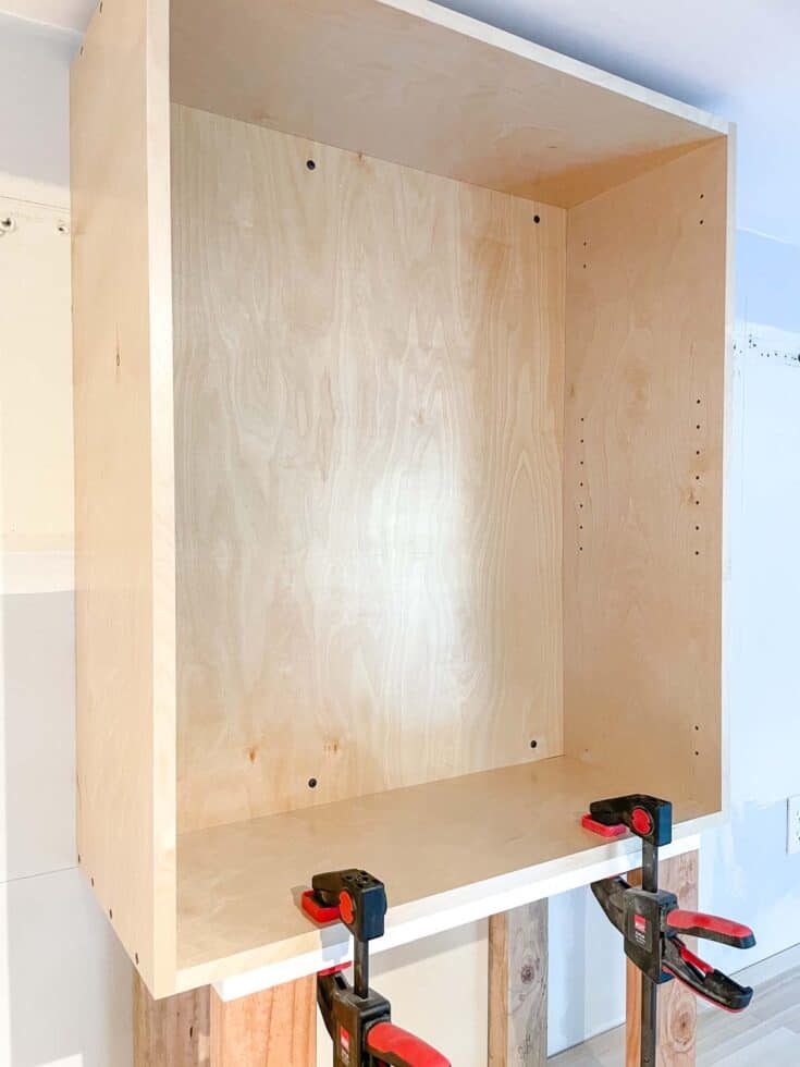 How To Install Wall Cabinets By Yourself The Handymans Daughter 7056