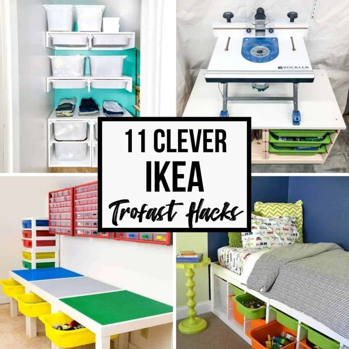 18 Crazy Good Ikea Trofast Hacks and Ideas  Ikea trofast, Ikea toy  storage, Home design diy