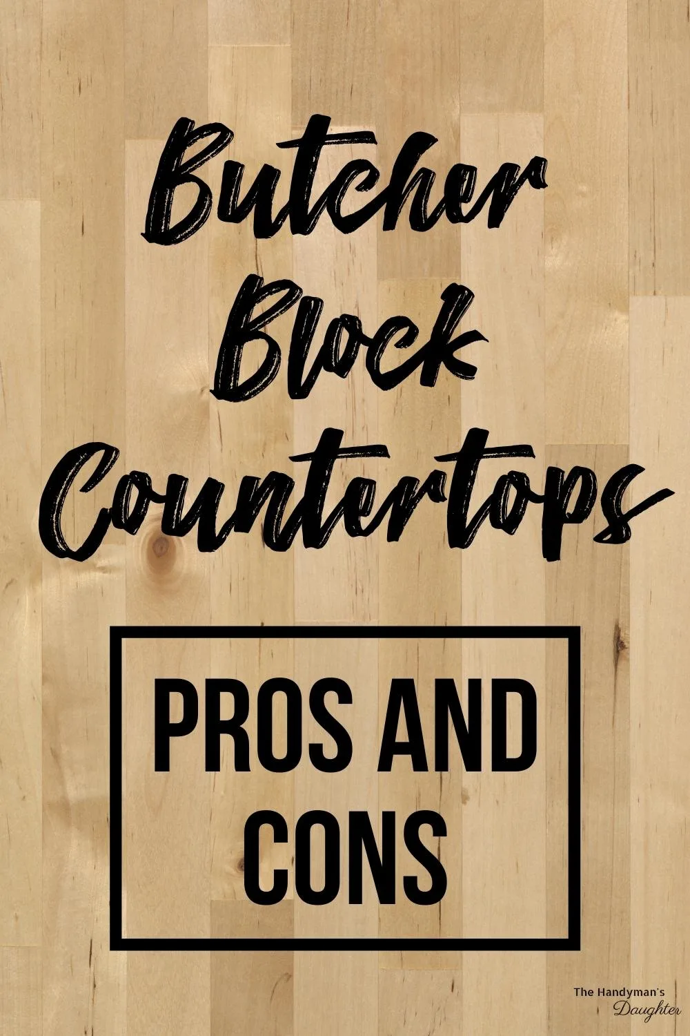 Butcher-Block Countertops: Cost, Pros and Cons, and More