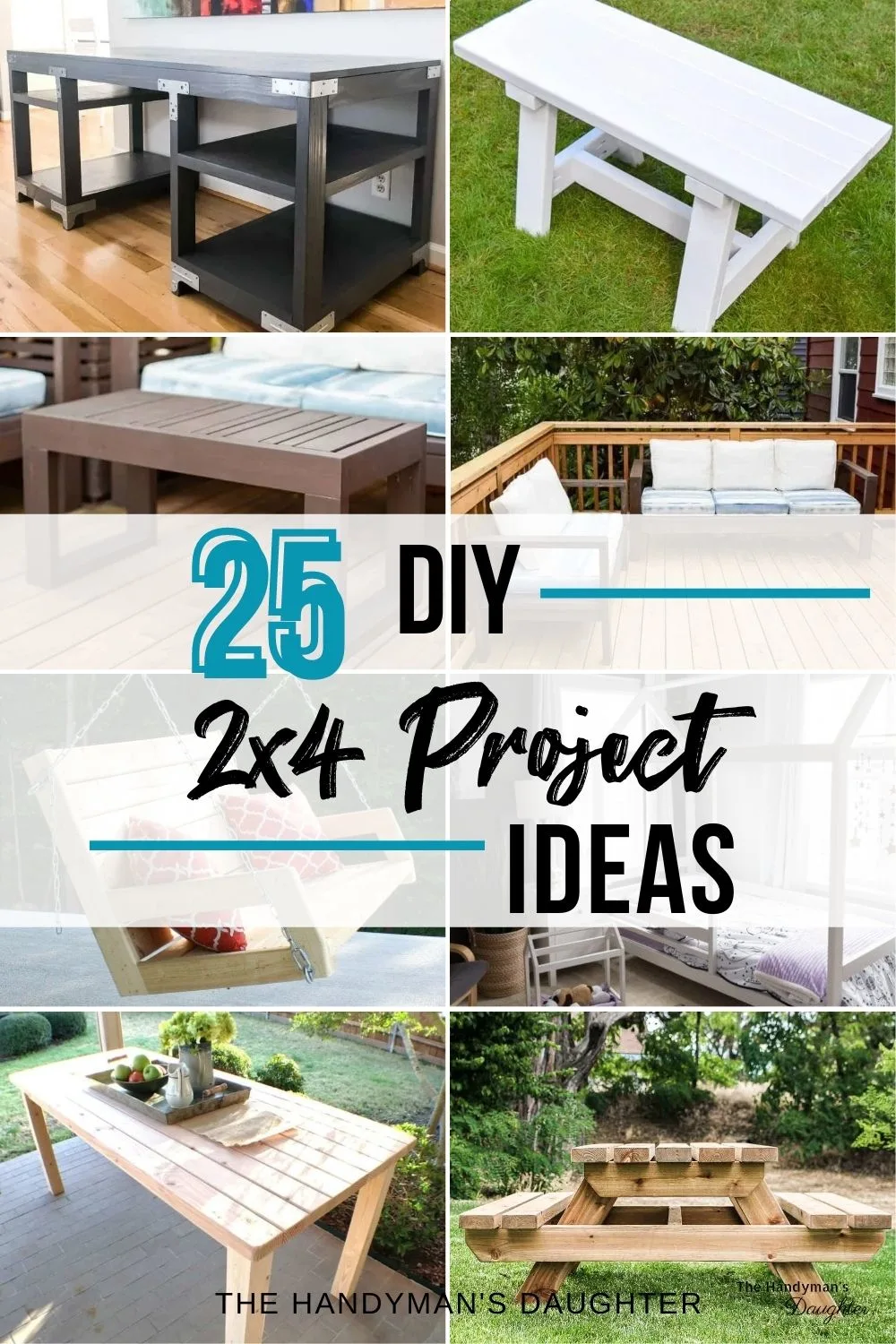 30 Simple And Amazing 2x4 Wood Projects - Anika's DIY Life