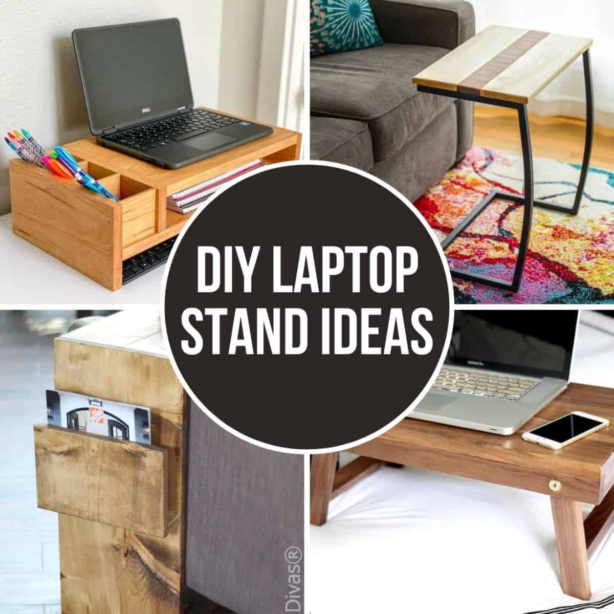 Easy DIY Monitor Stand From Wood Scraps - Houseful of Handmade
