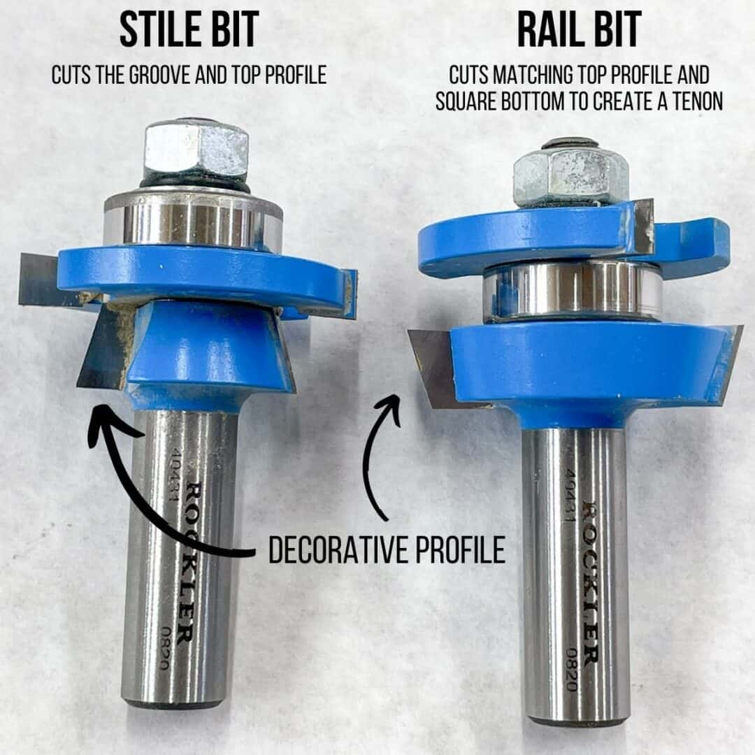 How to Use Rail and Stile Router Bits - The Handyman's Daughter