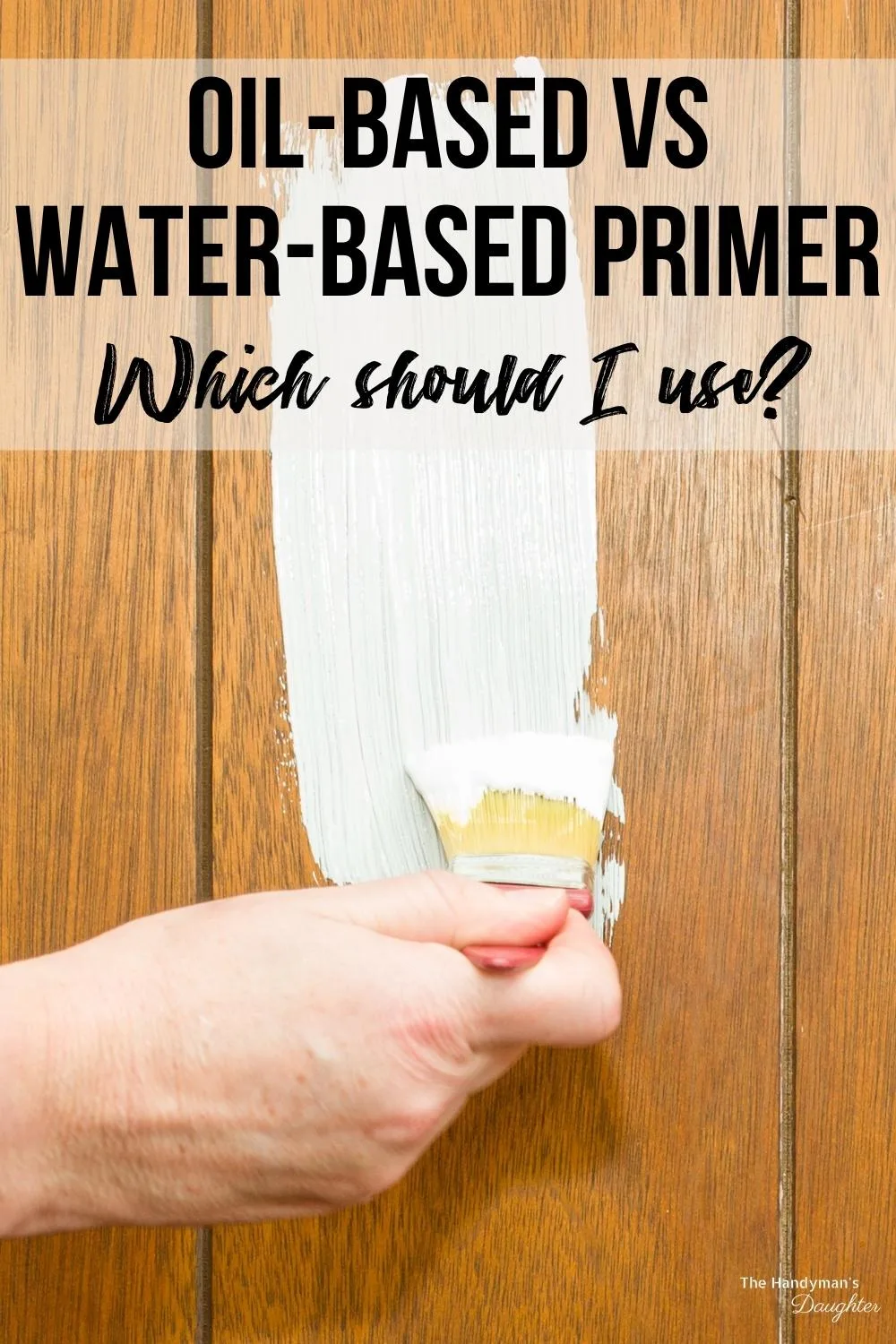 Water-based Paint Vs. Oil-Based Paint - How to Choose the Right Paint for  Your Project