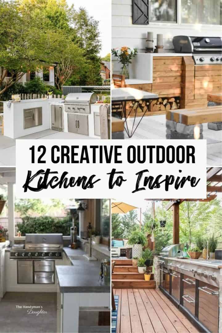 13 Creative DIY Outdoor Kitchen Ideas - The Handyman's Daughter