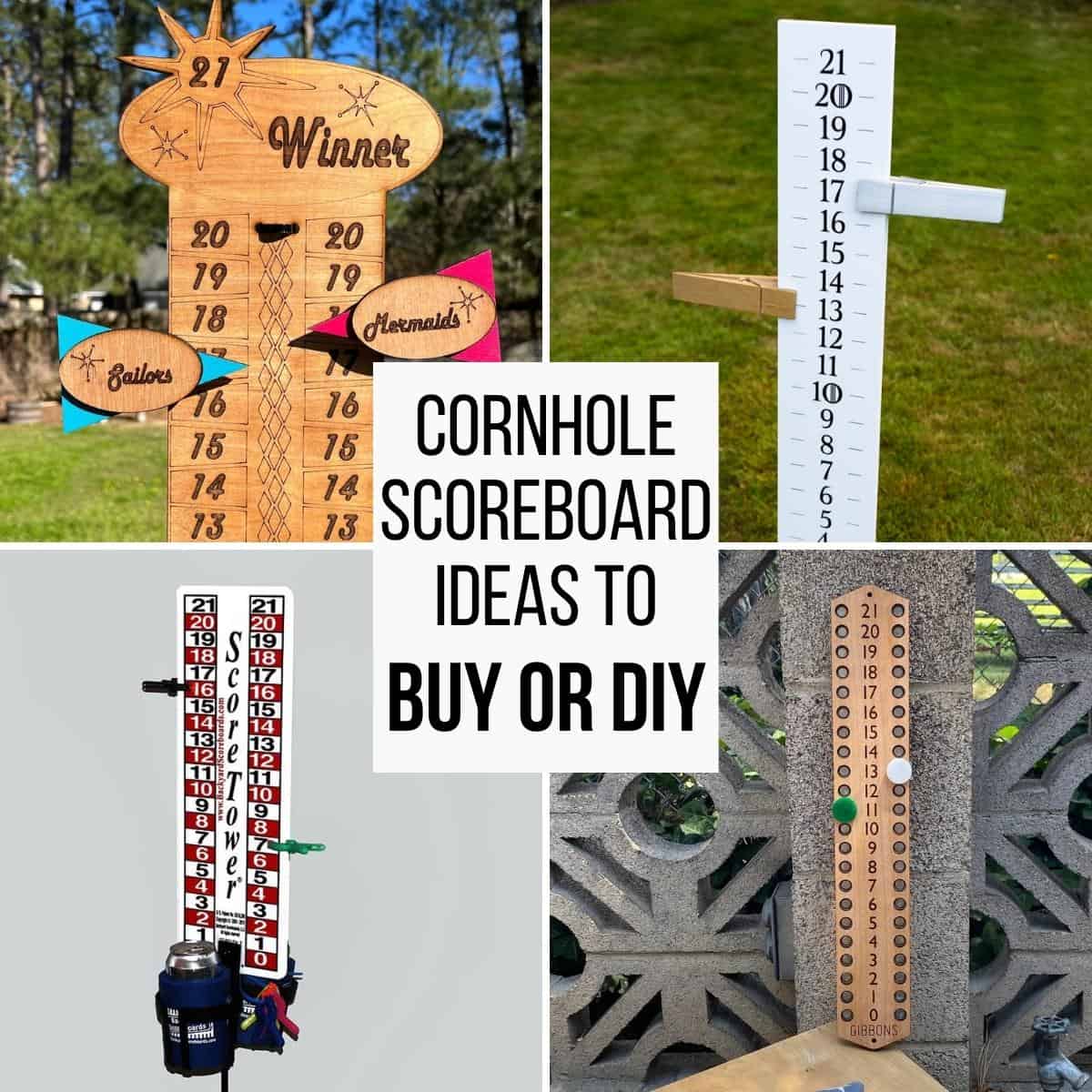 10 Cornhole Score Keeper Ideas To Buy Or Diy The Handymans Daughter