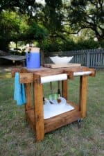 11 Easy DIY Outdoor Grill Station Ideas to Make this Weekend - The ...