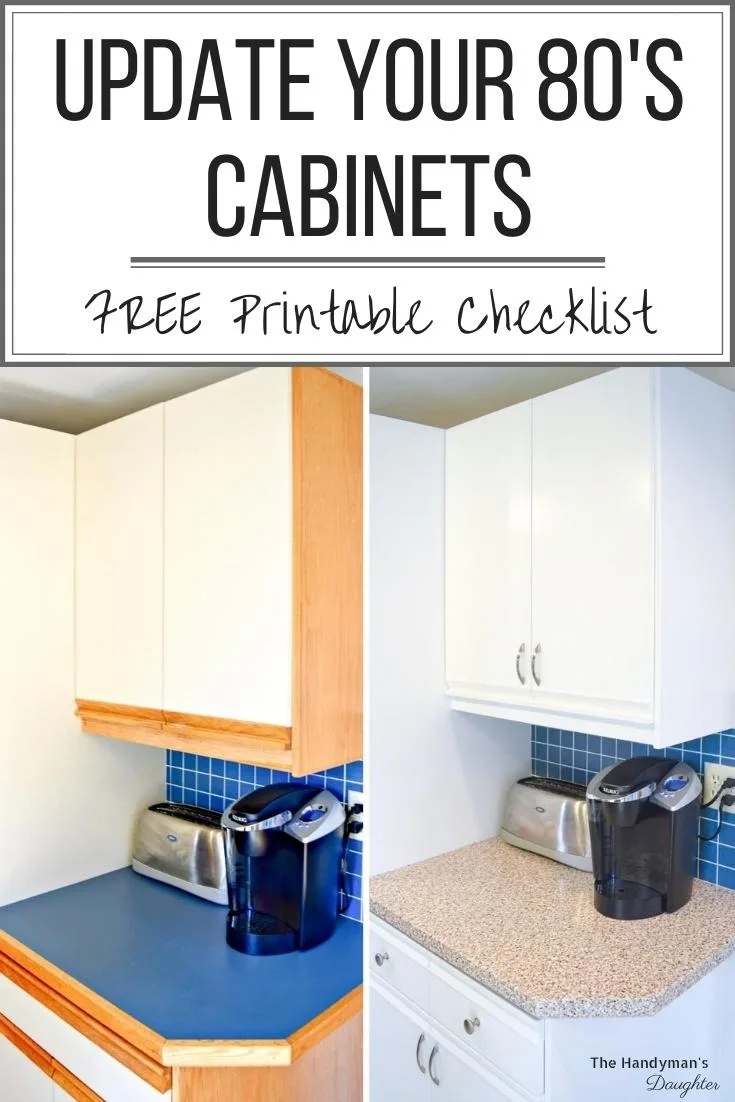 Update Your 80s Cabinets Free Printable Checklist Pinterest .webp